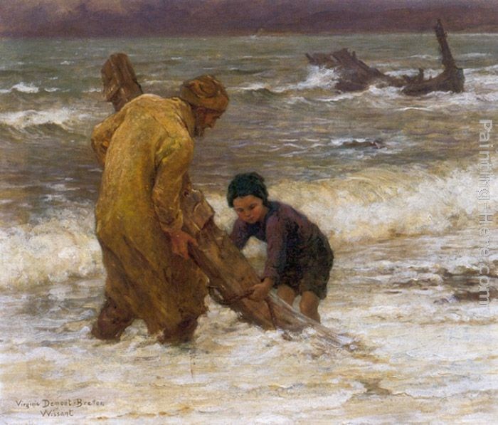 Virginie Demont-Breton After the Storm